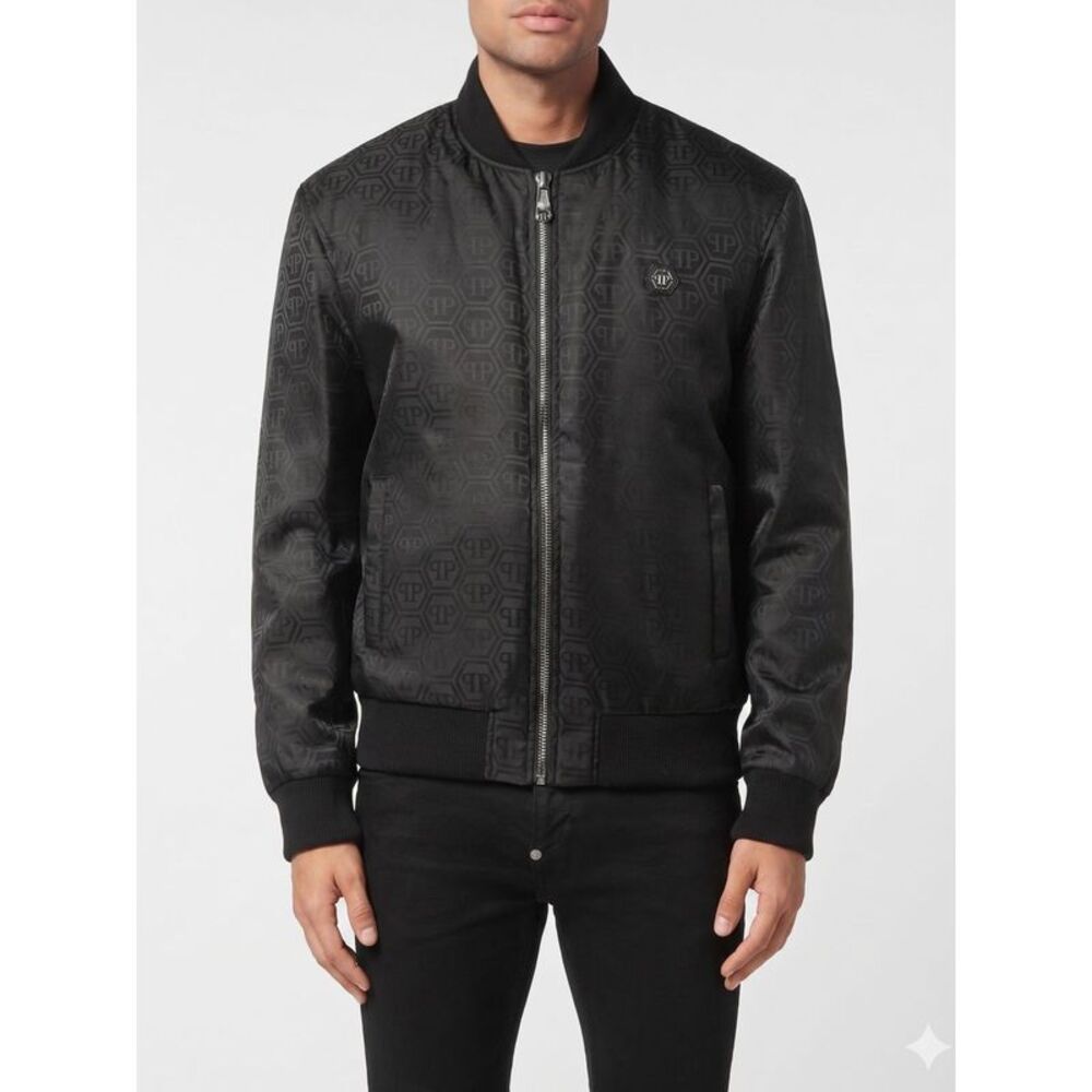 Philipp Plein Jacket Men Black